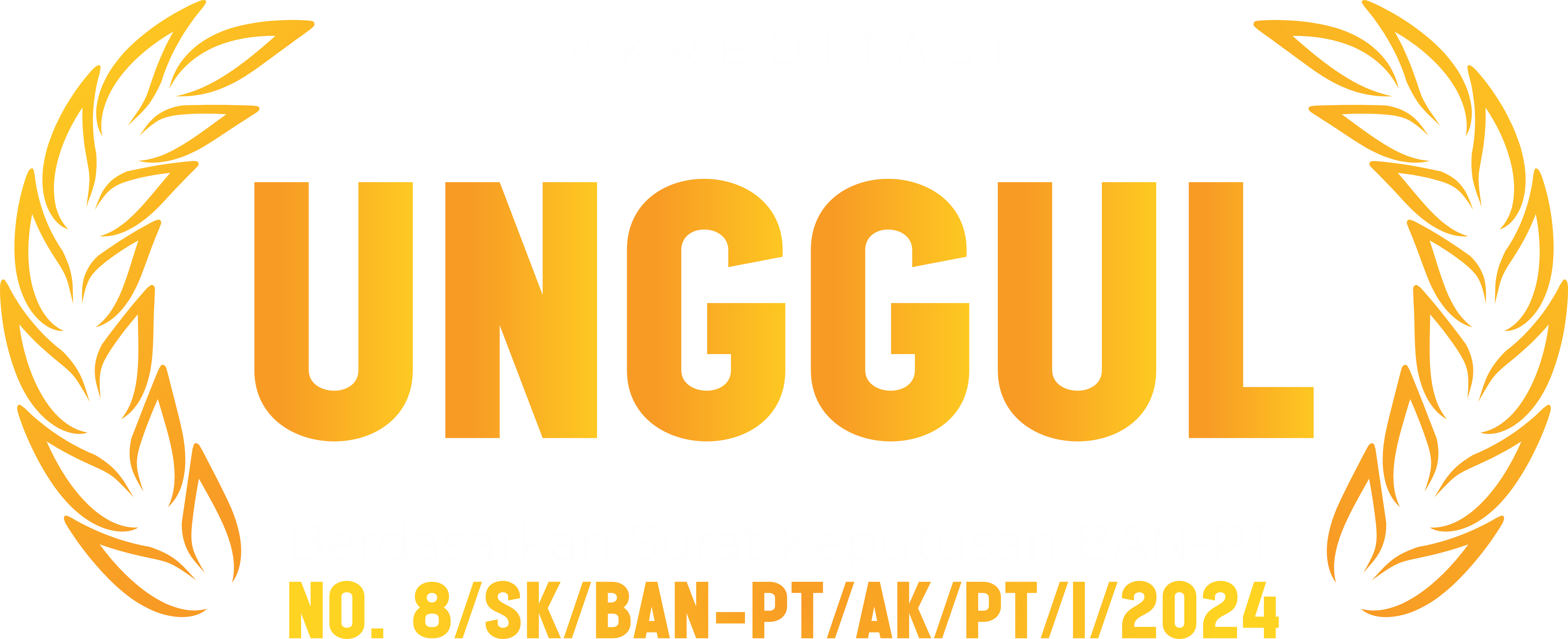 Logo UNISA Unggul Gold White(1)